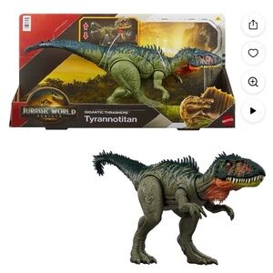 Mattel Jurassic World Gigantic Thrashers Tyrannotitan
